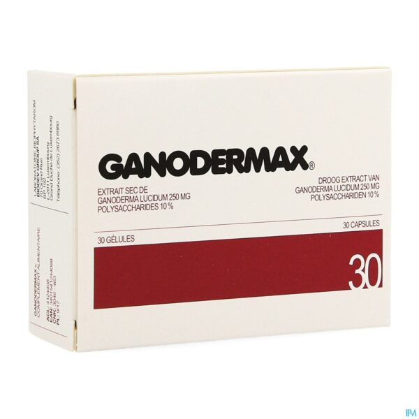 Packshot Ganodermax 250 Caps 30