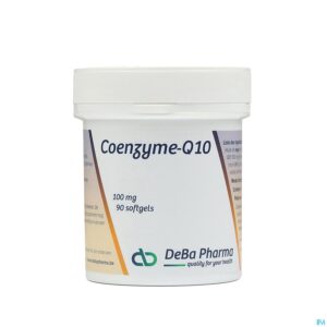 Packshot Q10 100mg Softgels 90 Deba