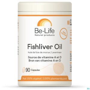 Packshot Fishliver Oil Be Life Caps 90