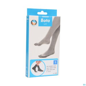 Packshot Bota Soft 5 Klassiek + Zilver Zwart 43-46