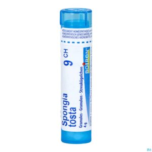 Packshot Spongia Tosta 9ch Gr 4g Boiron