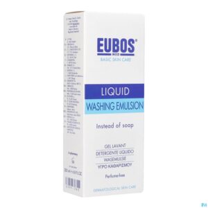 Packshot Eubos Zeep Vloeibaar Blauw N/parf 200ml