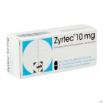 Packshot Zyrtec 10mg filmomh. tabl. (40)