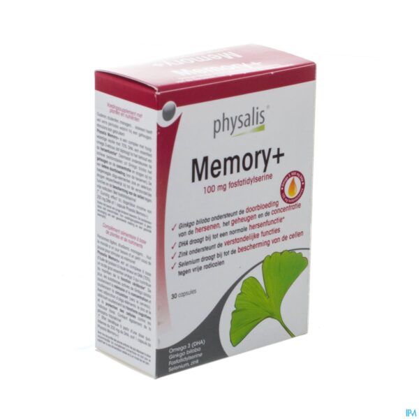 Packshot Physalis Memory+ Softcaps 30