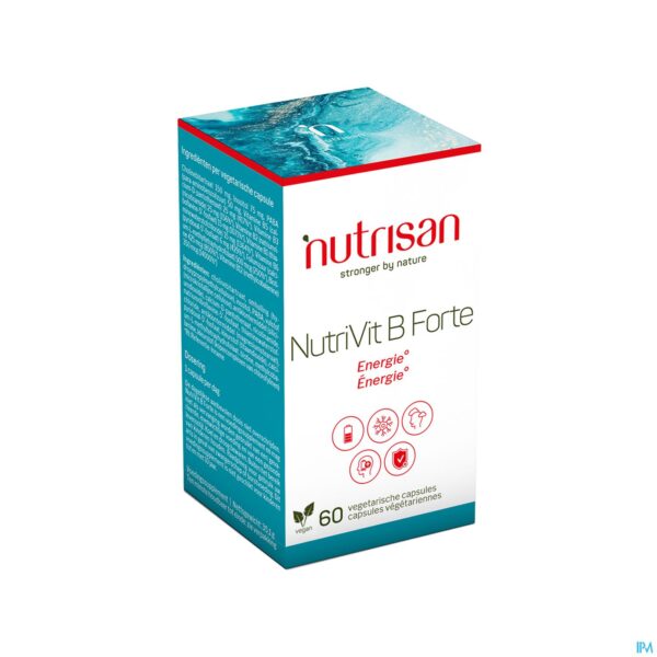 Packshot Nutrivit B Forte V-caps 60 Nutrisan Packshot Nutrivit B Forte V-caps 60 Nutrisan