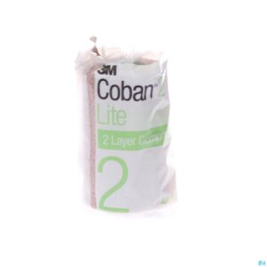 Packshot Coban 2 Lite 3m Compressiezwachtel 10,0cmx2,70m 1