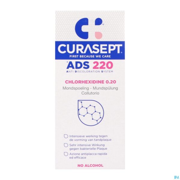Packshot Curasept Mondspoelmiddel 0,20% 200ml