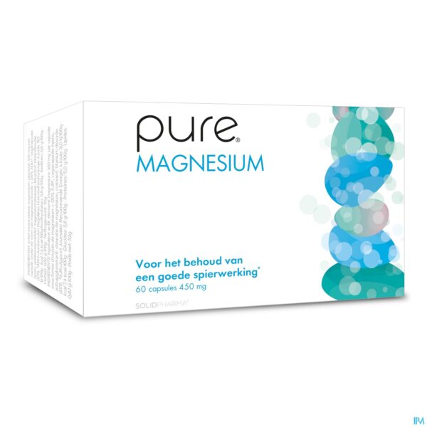 Packshot Pure Magnesium Caps 60