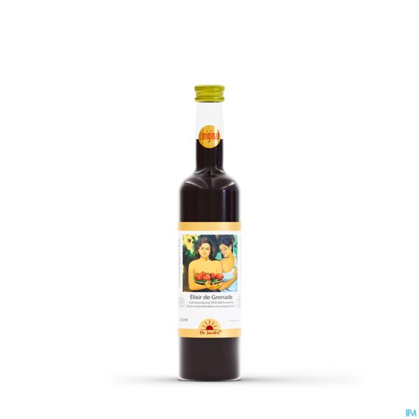Packshot Elexir Granaatappel 500ml