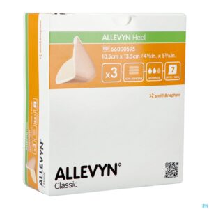 Packshot Allevyn Heel Hydrocel. 3 66000695
