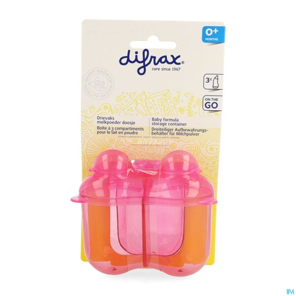 Packshot Difrax Drievaksdoosje Voor Melkpoeder 668
