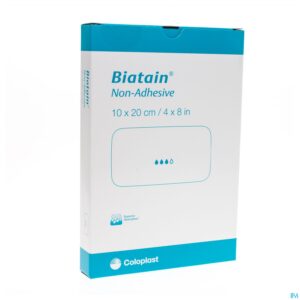 Packshot Biatain Schuimverband N/adh 10,0x20,0cm 5 33412
