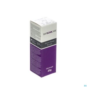 Packshot Bap Scar Care Siliconegel Transp N/vet Tube 20g