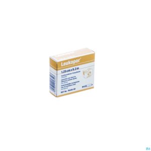Packshot Leukopor Afroller 9,2 Mx1,25cm 76446