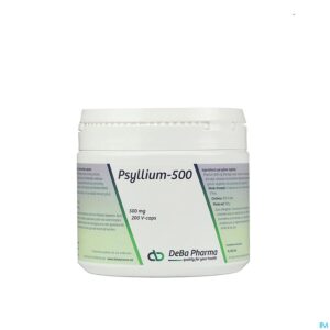 Packshot Psyllium Caps 200 Deba