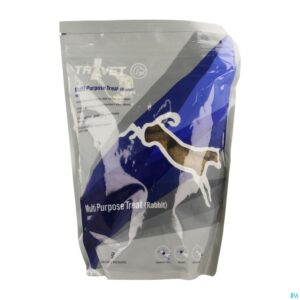 Packshot Trovet Multi Purpose Treat Rabbit Mrt Zakje 400g