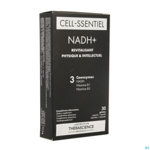 Packshot Nadh+ Cell-ssentiel Caps 30 Physiomance Phy358