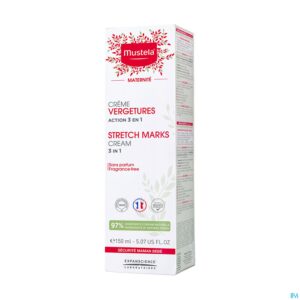 Packshot Mustela Mat A/striemen Creme Z/parfum 150ml