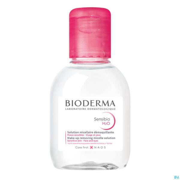 Packshot Bioderma Sensibio H2o Micellaire Opl Gev.huid100ml Packshot Bioderma Sensibio H2o Micellaire Opl Gev.huid100ml