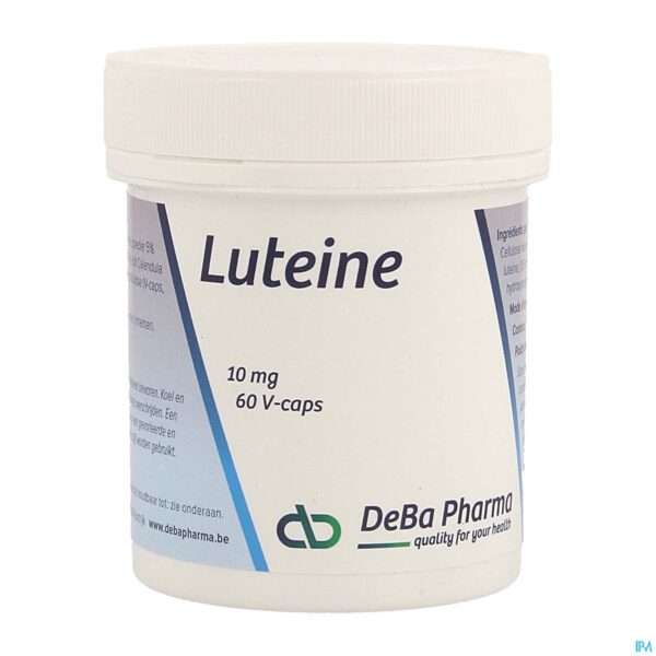 Packshot Luteine V-caps 60x10mg Deba