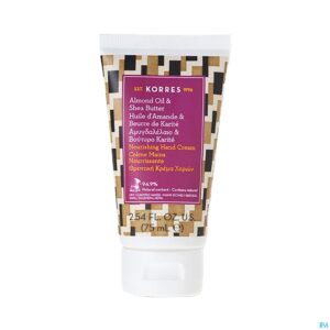 Packshot Korres Kb Handcr Voedend Almond Oil-sheabutter75ml