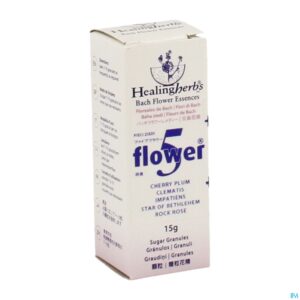 Packshot Healing Herbs 5 Flowers Korrels 15g