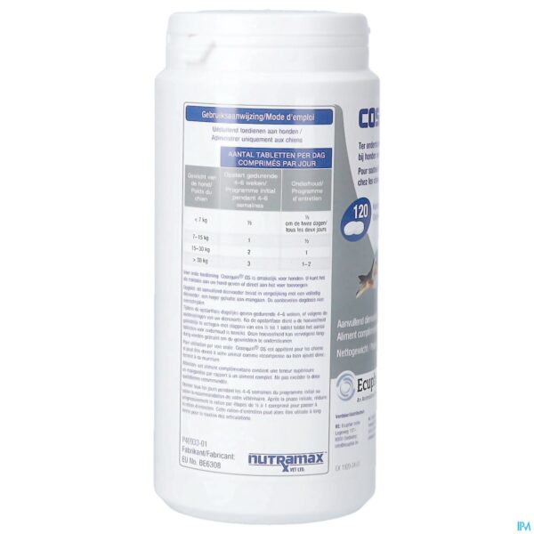 Packshot Cosequin Ds Kauwtabl. 120
