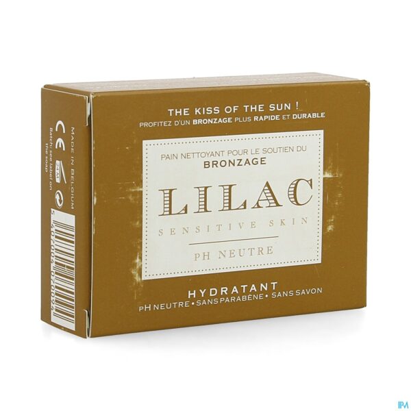 Packshot Lilac Wasstuk Reinigend Behouden Bronzage 100g