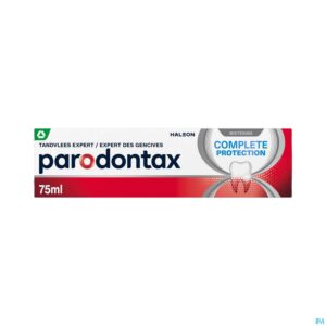 Packshot Parodontax Tandpasta Complete Protect. White 75ml