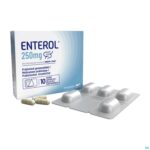 Productshot Enterol 250mg Caps Harde Dur S/blister 10x250mg