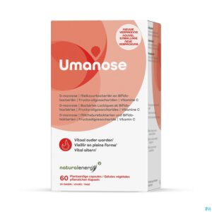 Packshot Natural Energy Umanose Caps 60