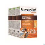 Packshot Physcience Sunsublim Bronz.spec. P Clair Caps 3x28