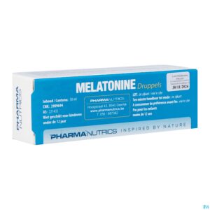 Packshot Melatonine Druppels 50ml Pharmanutrics