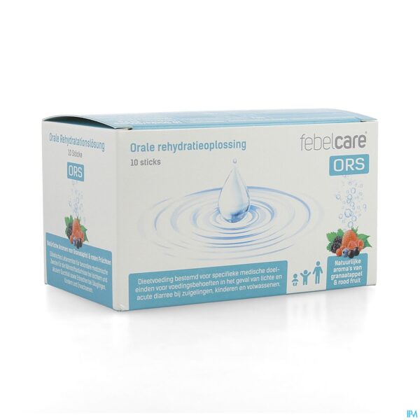 Packshot Febelcare Ors Sticks 10