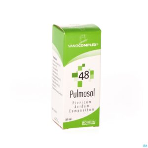 Packshot Vanocomplex N48 Pulmosol Gutt 50ml Unda