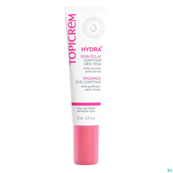 Packshot Topicrem Hydra+ Stralende Verzorg. Oogcontour 15ml