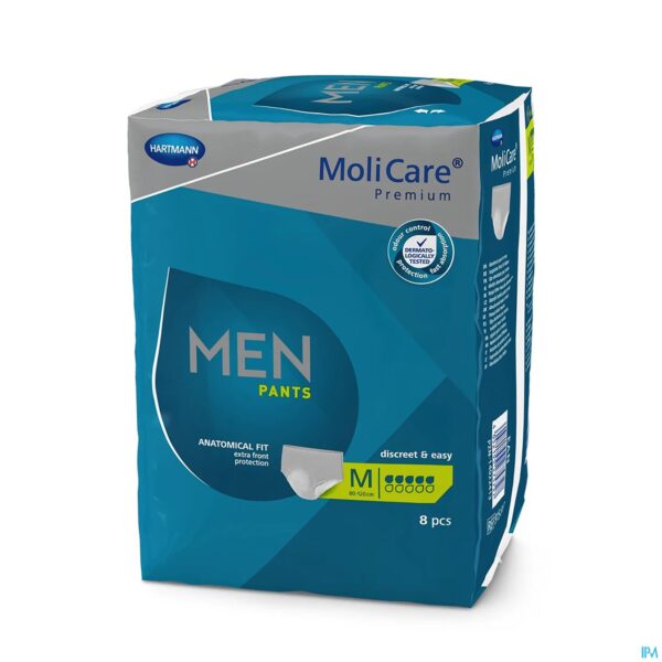Packshot Molicare Pr Menpants 5drops M 8 P/s