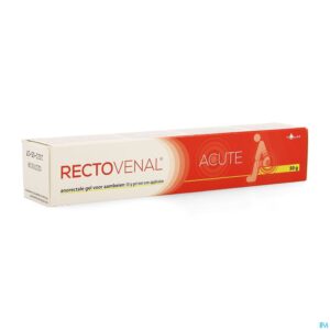 Packshot Rectovenal Acute Gel Tube 50g