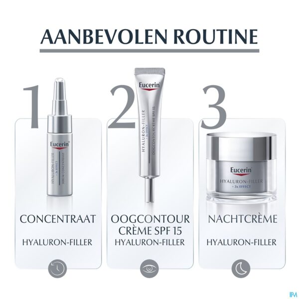 Lifestyle_image Eucerin Hyaluron-filler X3 Nachtcreme Navul. 50ml