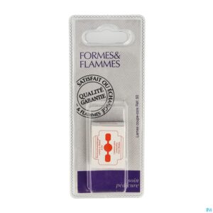 Packshot Formes&flammes 50 Vervangmesjes Inox Eeltmes 10
