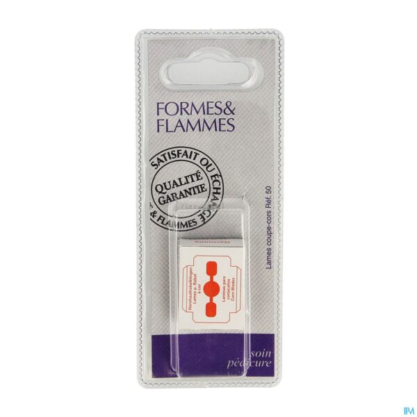 Packshot Formes&flammes 50 Vervangmesjes Inox Eeltmes 10