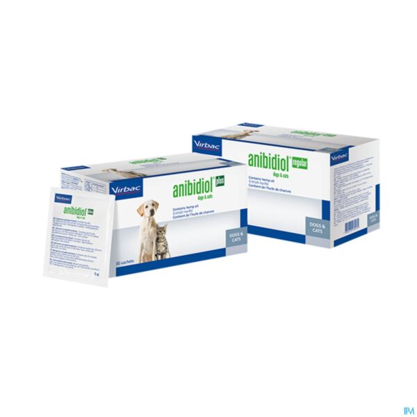 Packshot Anibidiol Plus Zakje 30