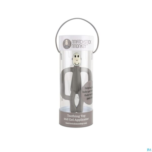 Packshot Matchstick Monkey Bijtring Grijs