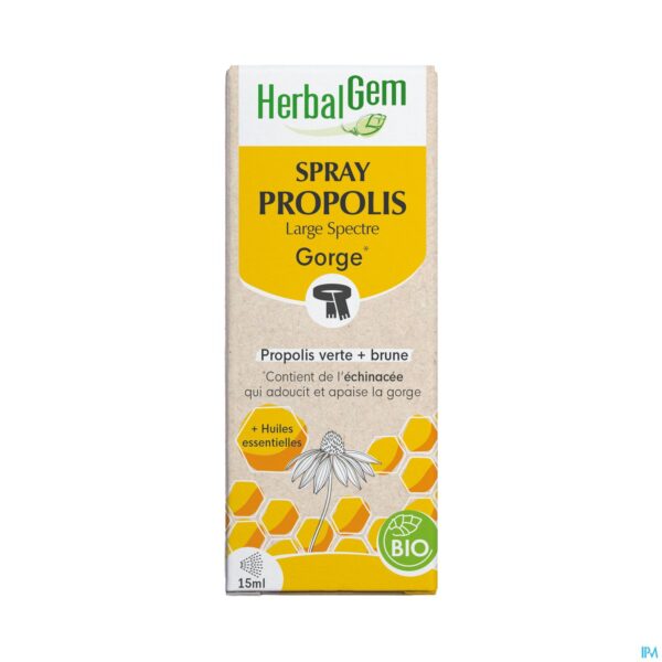 Packshot Herbalgem Propolis Breed Spectrum Bio Fl Gutt 15ml