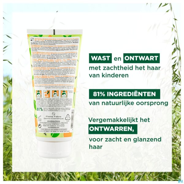 Lifestyle_image Klorane Petit Junior Sh Perzik Ontwar. 200ml Nf