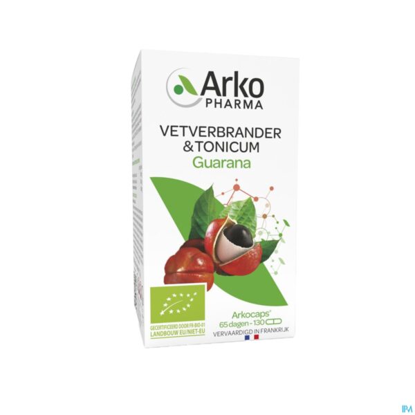 Packshot Arkocaps Guarana Bio Caps 130