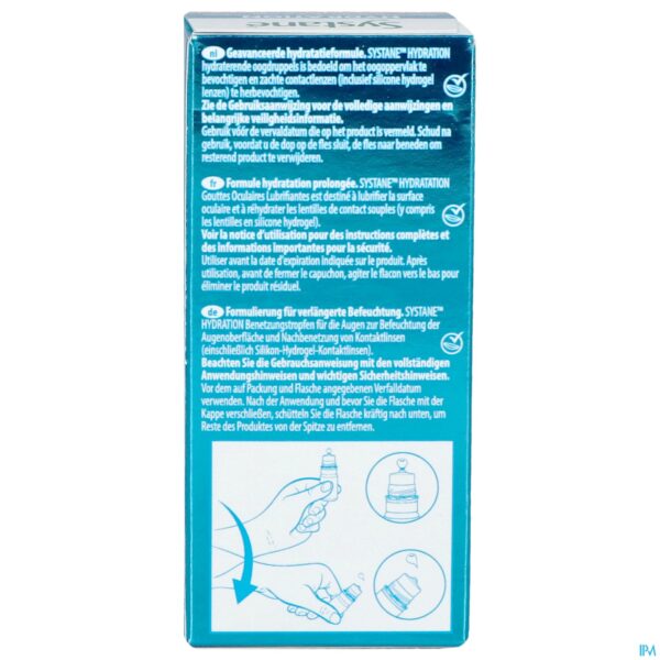 Packshot Systane Hydration Oogdrup. Z/conserveermiddel 10ml