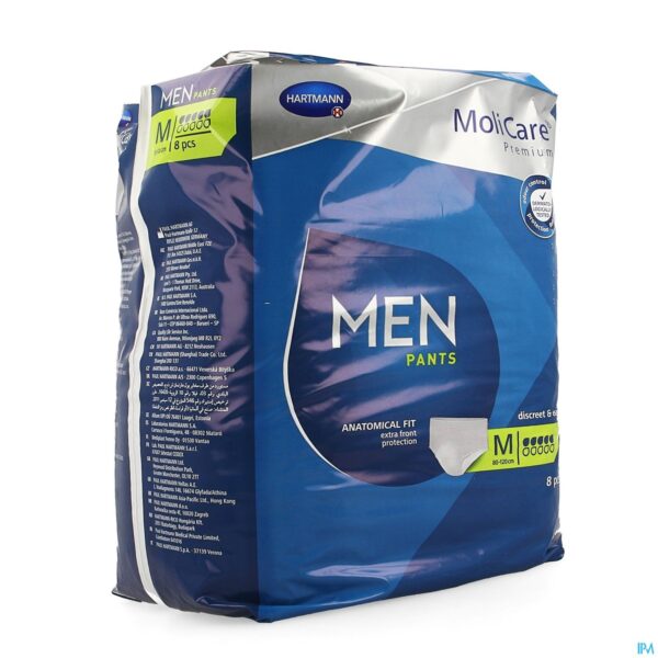 Packshot Molicare Pr Menpants 5drops M 8 P/s