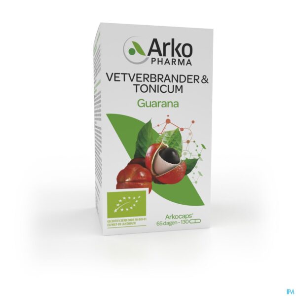 Packshot Arkocaps Guarana Bio Caps 130 Packshot Arkocaps Guarana Bio Caps 130