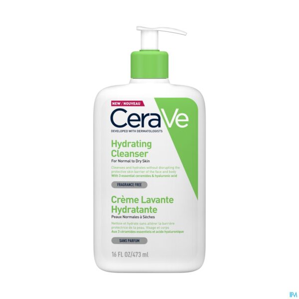 Packshot Cerave Cr Reiniging Hydraterend 473ml Packshot Cerave Cr Reiniging Hydraterend 473ml